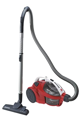 Hoover Sprint Evo SE51 Aspiradora sin Bolsa de Trineo, Especial Parquet, Cepillo Parquet y Accesorio 2en1, Depósito 1,5 L, Diseño Compacto, Ciclónico, 700W,...