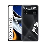 POCO X4 Pro 5G - Smartphone 6+128GB, Pantalla de 6.67” 120Hz AMOLED DotDisplay, Snapdragon 695, Triple Cámara de 108MP, 5000mAh, Laser Black (Versión ES + 3...
