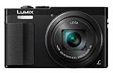 Panasonic DMC-TZ70, Cámara Compacta de 12.1 MP (Super Zoom, Objetivo F3.3-F6.4 de 24-720 mm, Zoom de 30X, Estabilizador Óptico, FHD, Wifi, RAW), HDMI, Negro