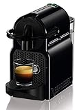 Nespresso De'Longhi Inissia EN80.B - Cafetera monodosis de cápsulas Nespresso, 19 bares, apagado automático, color negro, Incluye pack de bienvenida con 14...