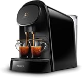 Philips L'Or Barista Original - Cafetera Espresso de Cápsulas, 19 Bares de Presión, Para cápsula Simple y Doble, Doble salida para 1 o 2 Tazas, Inlcuye kit...