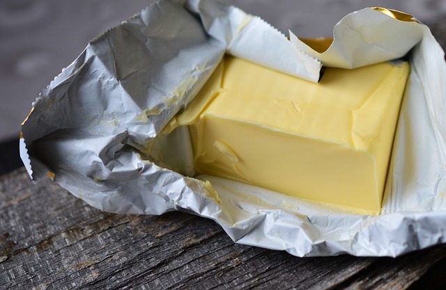 Paquete de mantequilla o margarina