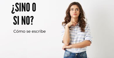como se escribe sino o si no
