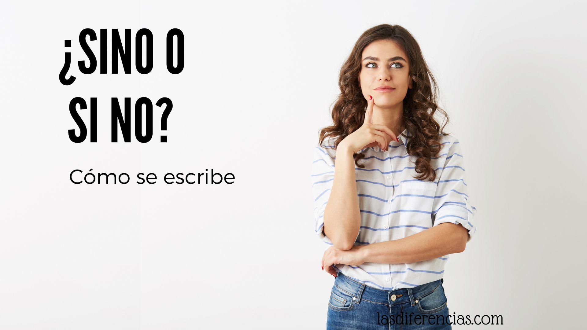 Mujer dudando cómo se escribe cojiendo o cogiendo
