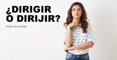 ¿Dirigir o dirijir?