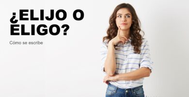 ¿Elijo o eligo?